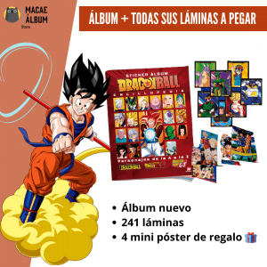 Álbum Enciclopedia Dragón Ball: Personajes de la A a la Z