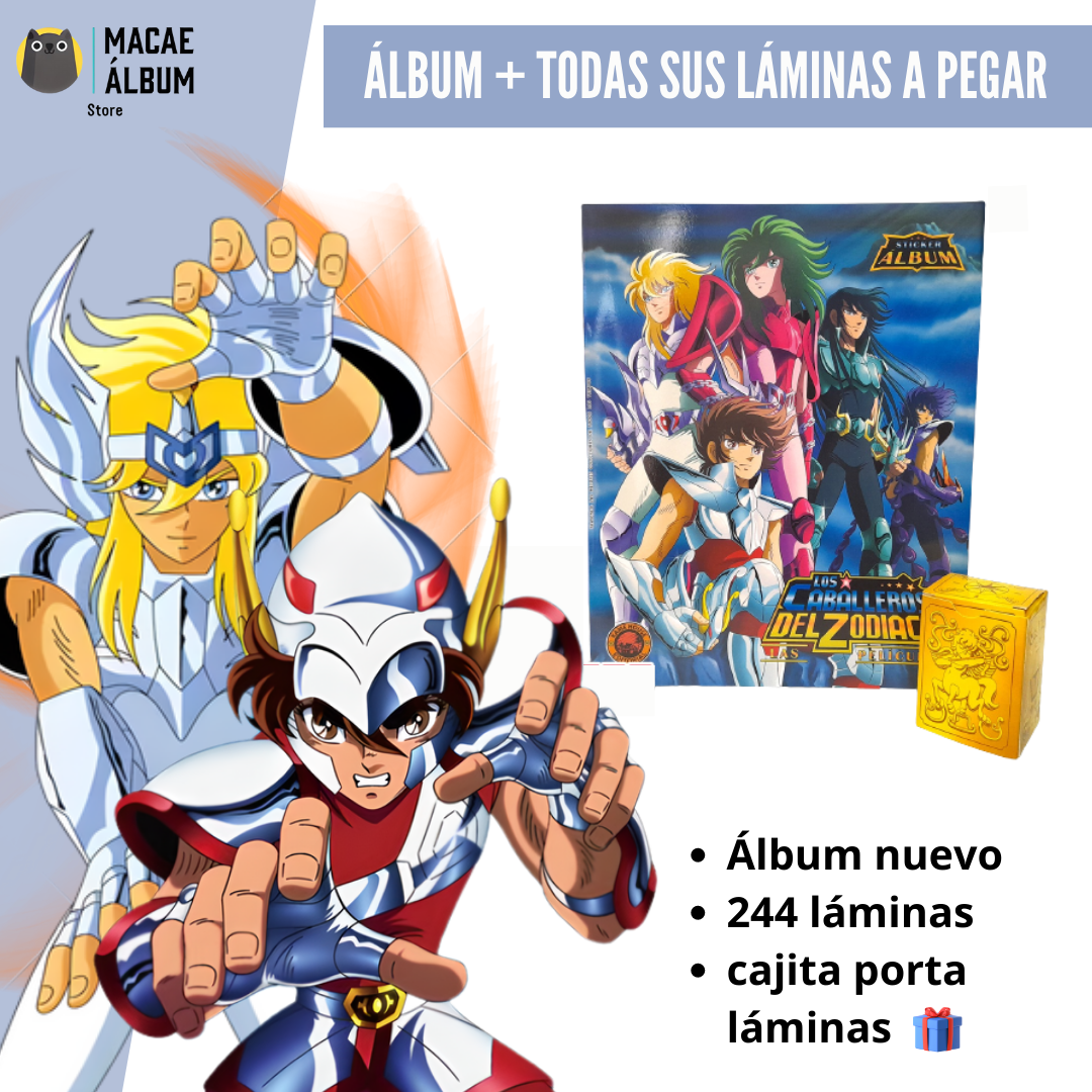 Álbum Caballeros del Zodiaco: Las Películas