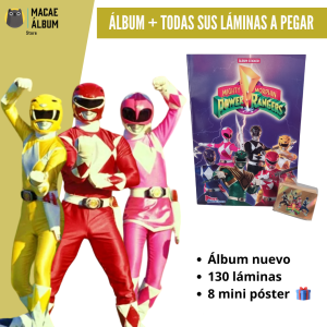 Álbum Power Rangers Mighty Morphin