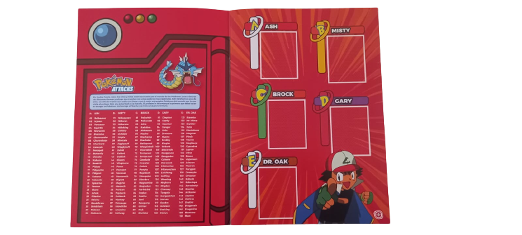 Álbum Pokemón Attacks - Imagen 3