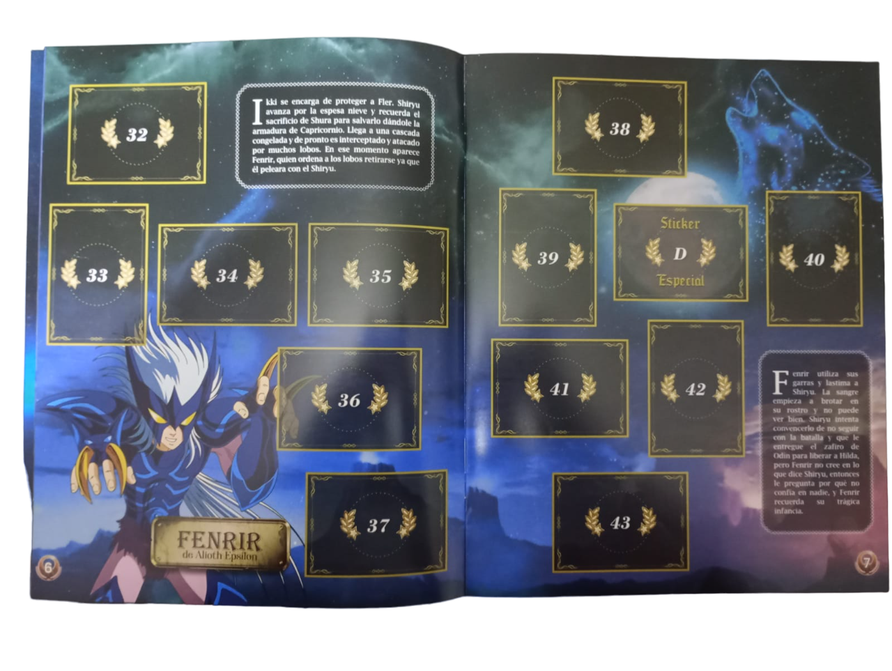 Álbum Los Caballeros del Zodiaco - Saga de Asgard - Imagen 2