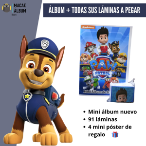 Mini álbum Paw Patrol