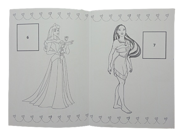 Libro para pintar Princesas - Imagen 3