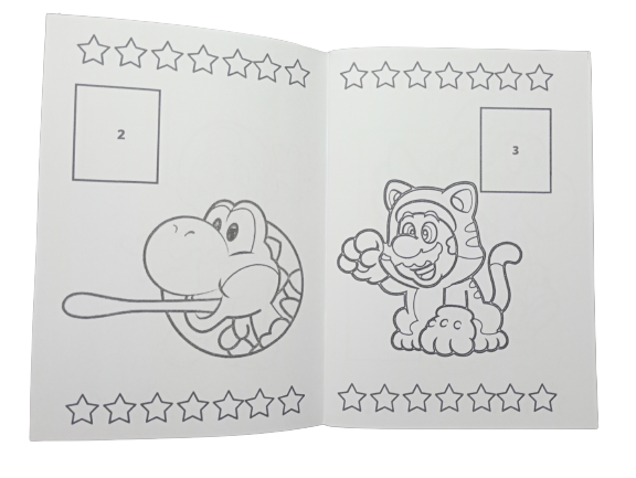 Libro para pintar Mario Bros - Imagen 2