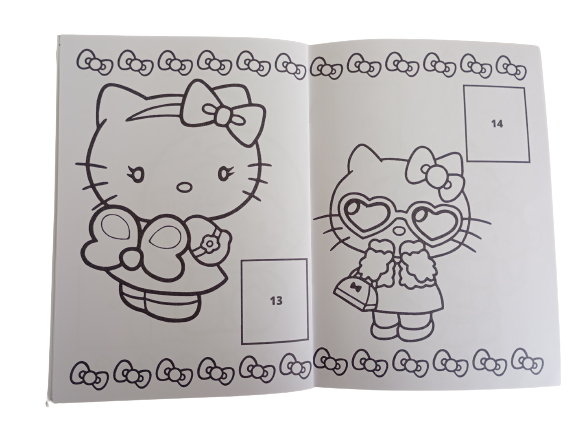 Libro para pintar Hello Kitty - Imagen 2