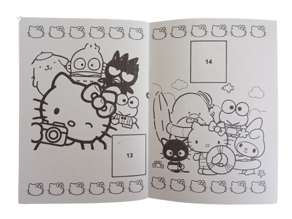 Libro para pintar Hello Kitty Vol. 2 - Imagen 2