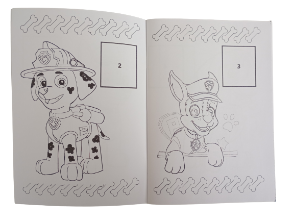Libro para pintar Paw Patrol - Imagen 2