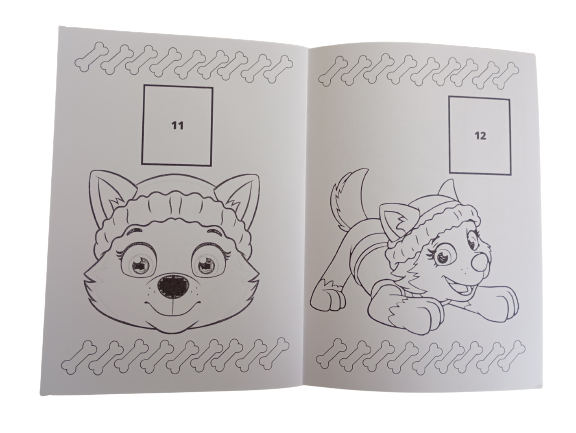 Libro para pintar Paw Patrol - Imagen 4