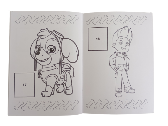 Libro para pintar Paw Patrol - Imagen 3