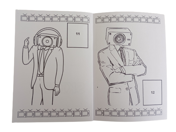 Libro para pintar Skibidi Toilet - Imagen 4