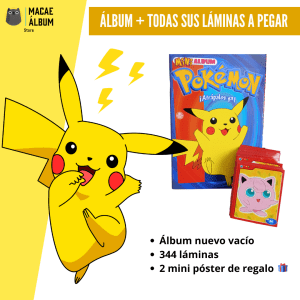 Álbum Pokemón Mini (rmst 99´)