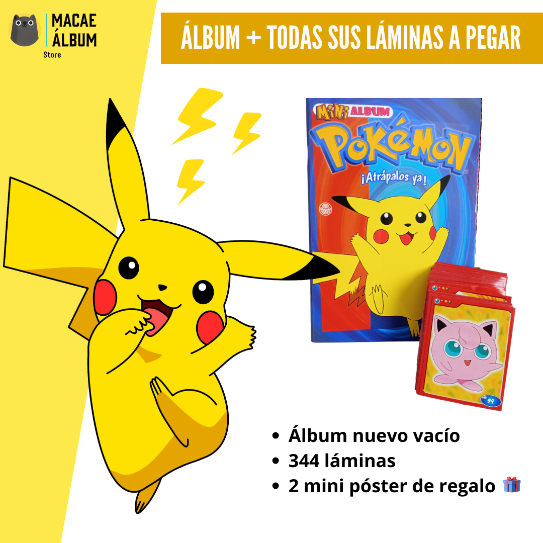 Álbum Pokemón Mini (rmst 99´)