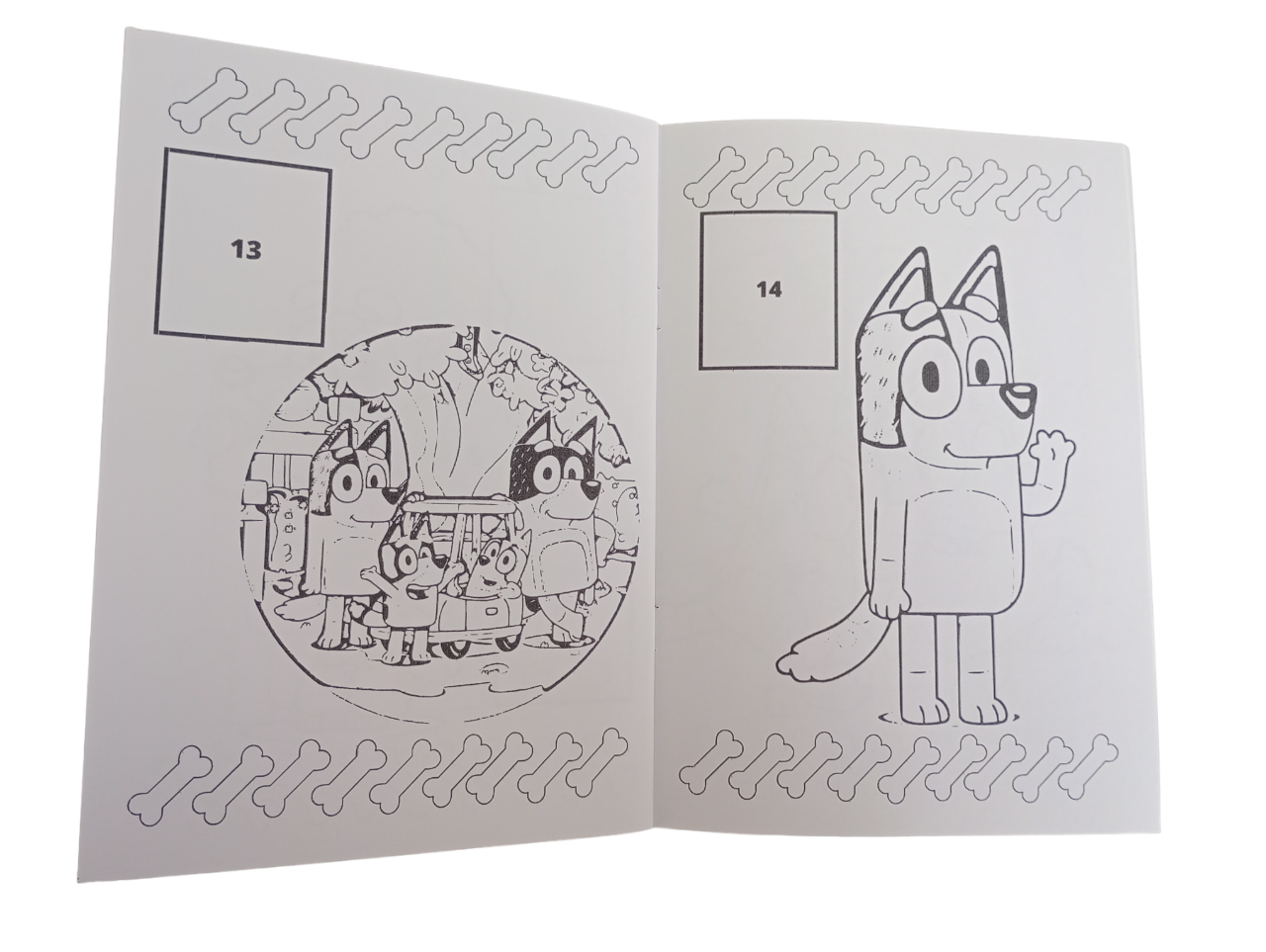 Libro para pintar Bluey - Imagen 3