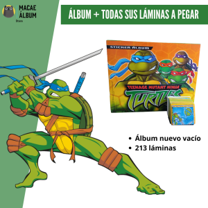 Álbum Las Tortugas Ninja (licenciado)