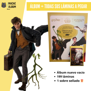 Álbum Guía del Mundo Mágico Criaturas Mágicas de Harry Potter