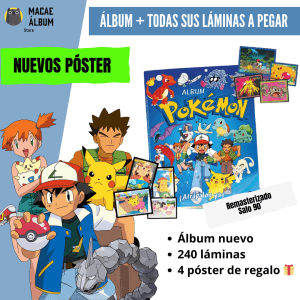 Álbum Pokemón (rmst 90´)
