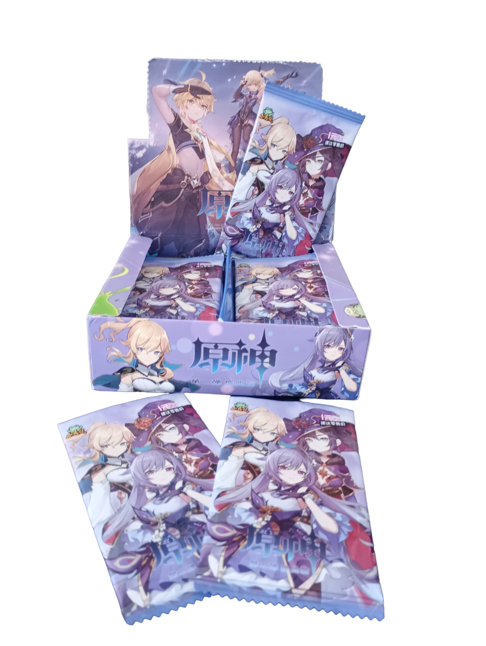 Sobre de cartas coleccionables de Genshin Impact - Imagen 5