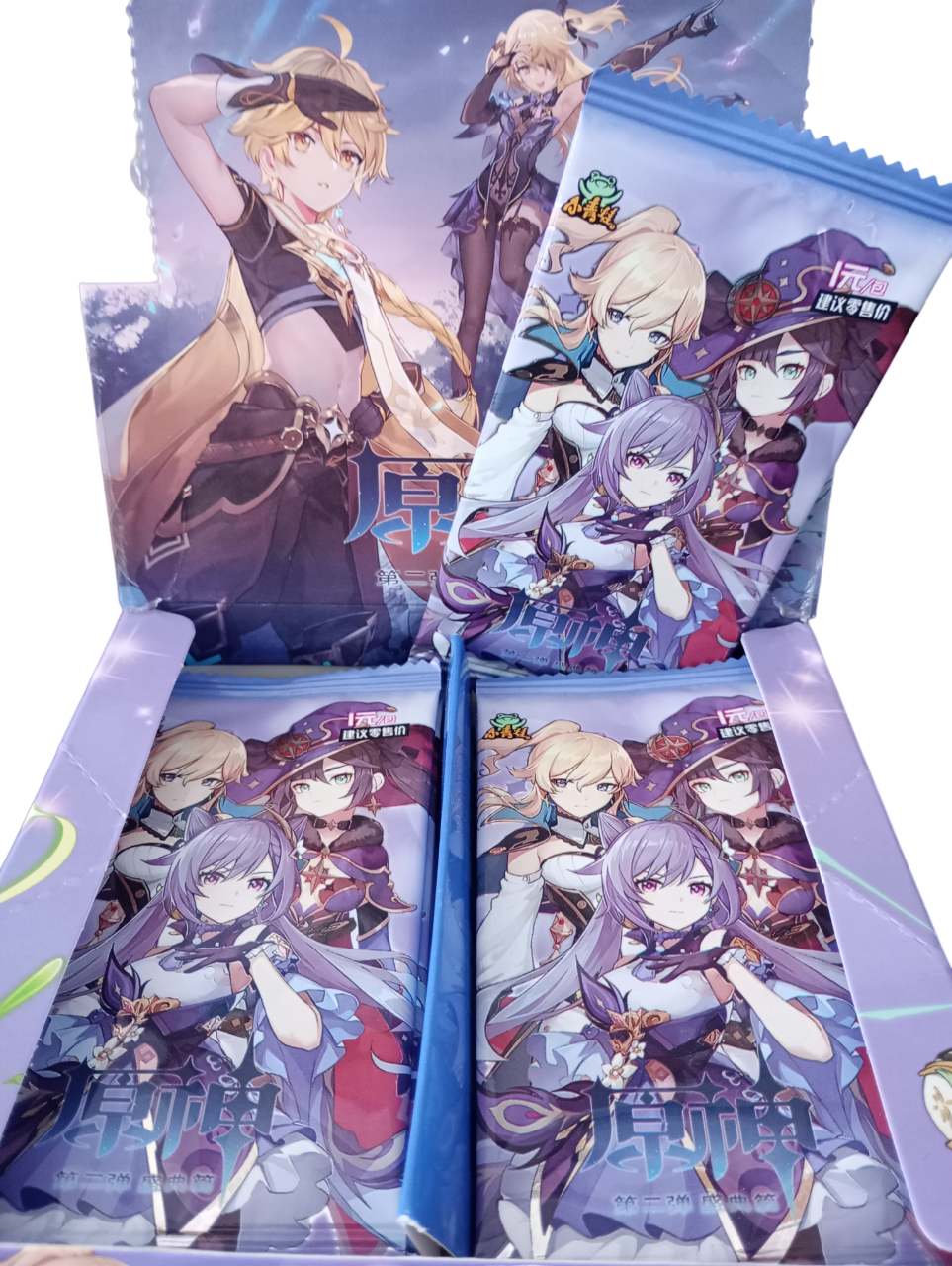 Sobre de cartas coleccionables de Genshin Impact - Imagen 4