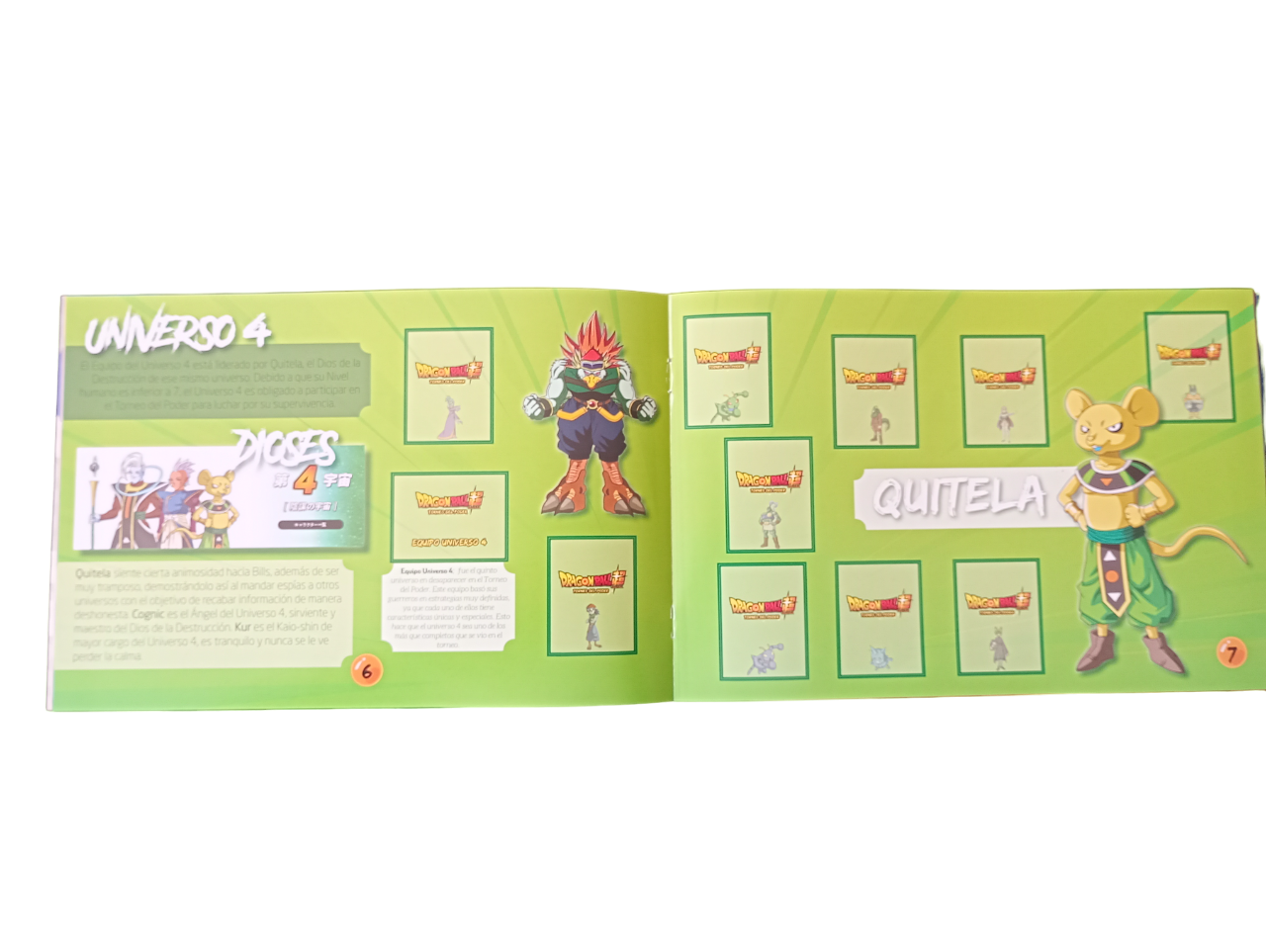 Mini Álbum Dragón Ball Súper: Torneo del poder - Imagen 4