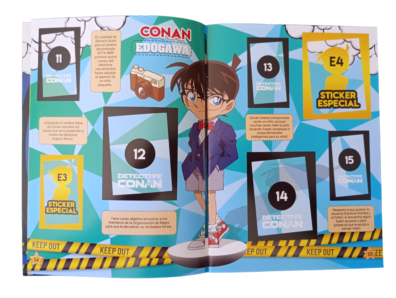 Mini Álbum Detective Conan - Imagen 3