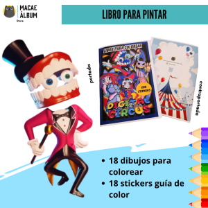 Libro para pintar Circo Digital