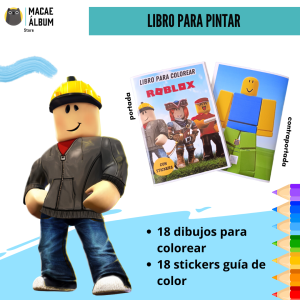 Libro para pintar Roblox