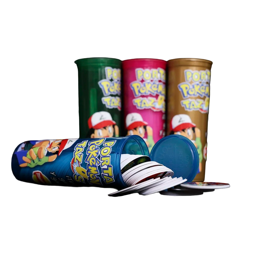 Tazos Pokemón Colección 1° Generación + Botella Portatazo - Imagen 3
