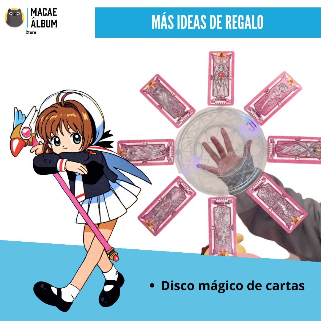 Disco Mágico Cartas Sakura + Cartas Clow