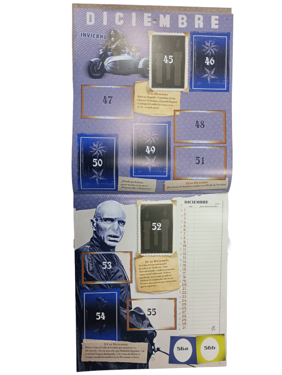 Álbum Harry Potter: Un Año En Hogwarts-calendario - Imagen 4