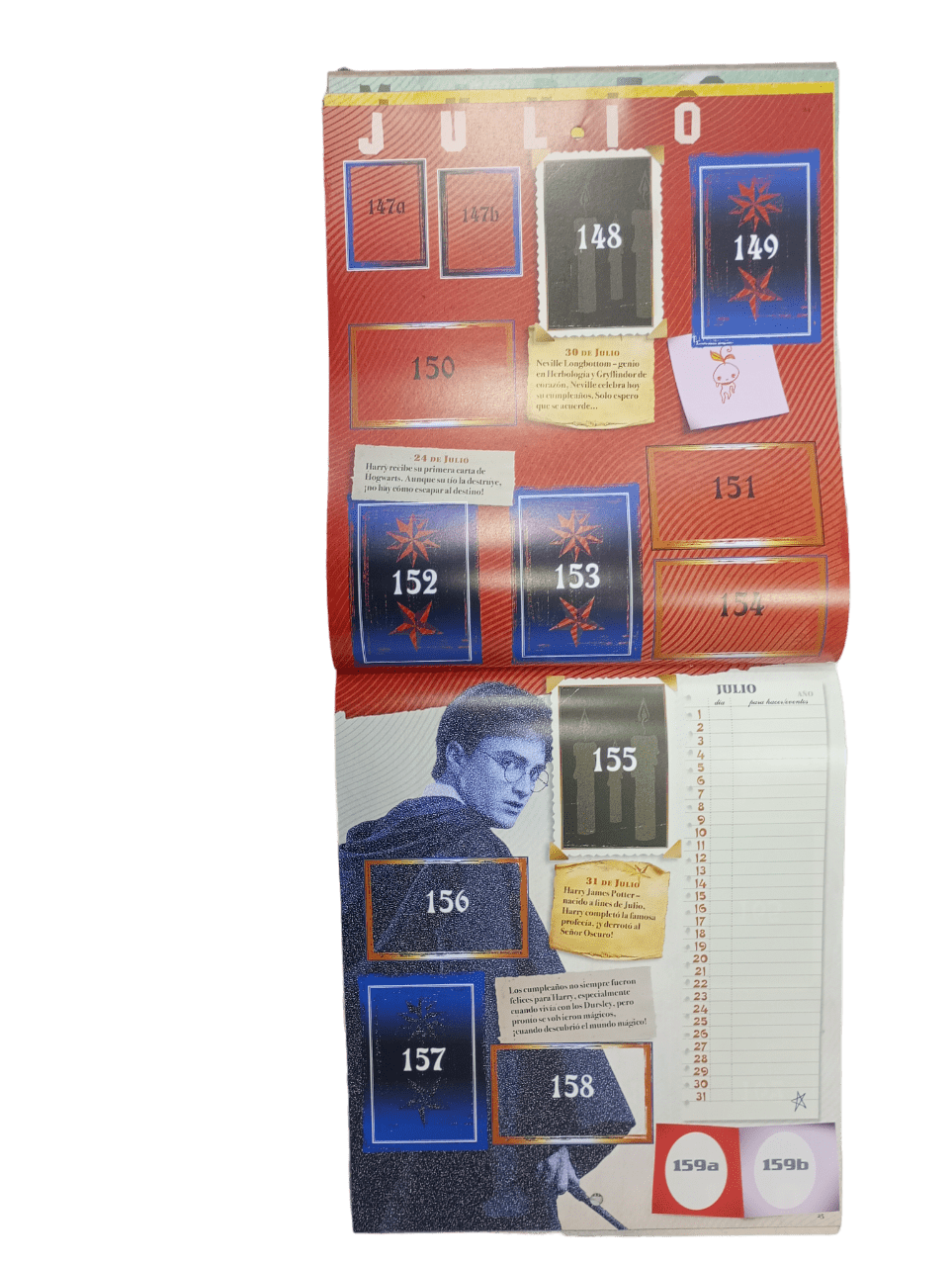 Álbum Harry Potter: Un Año En Hogwarts-calendario - Imagen 6
