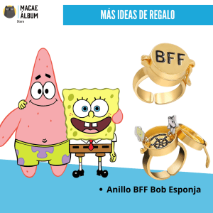 Anillo BFF Bob Esponja