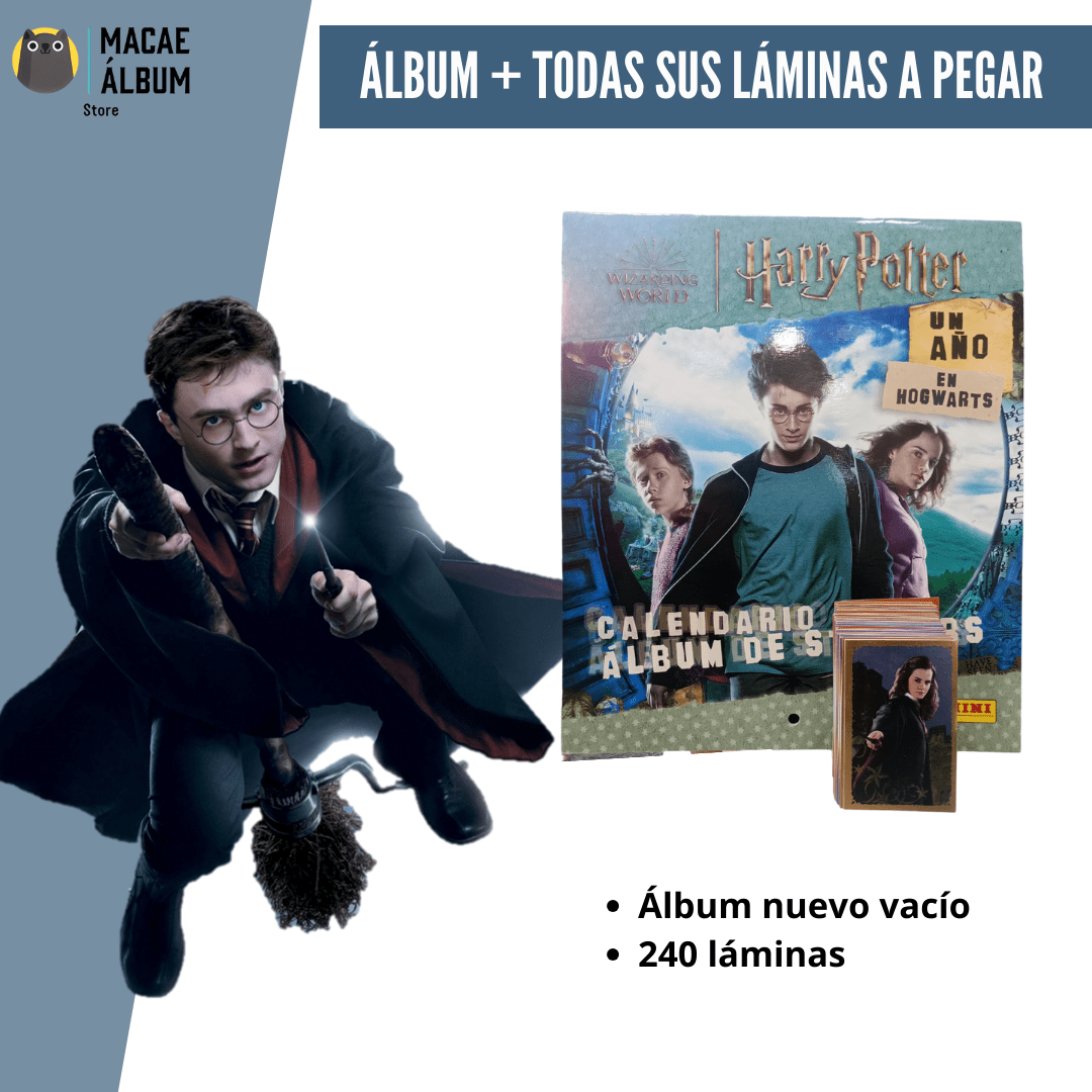 Álbum Harry Potter: Un Año En Hogwarts-calendario