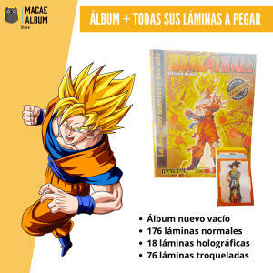 Álbum Dragón Ball - Edición de oro (rmst 2003) Amarillo