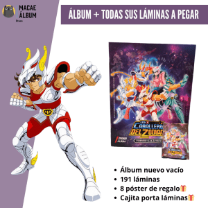 Álbum Los Caballeros del Zodiaco - Torneo Galáctico