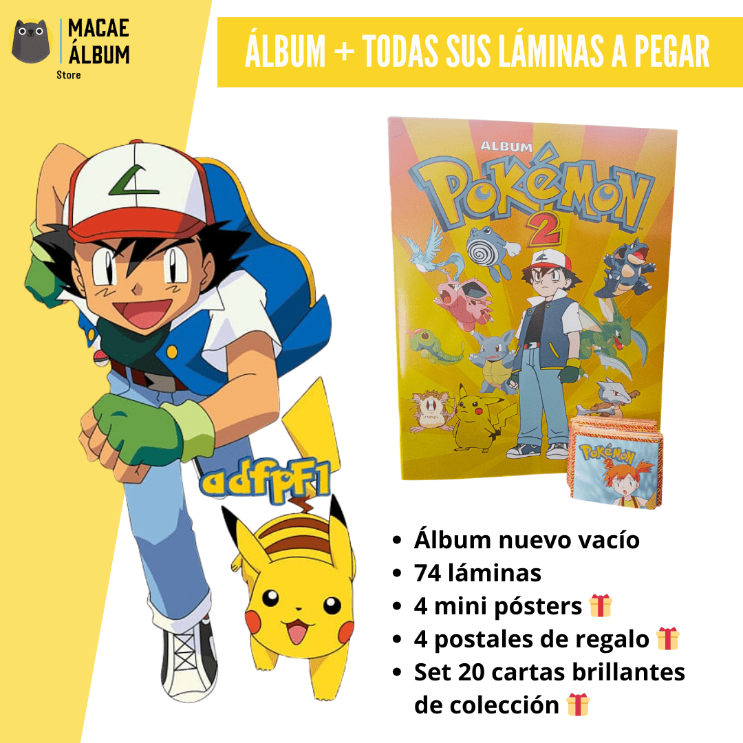 Álbum Pokemón 2 (rmst 99´)