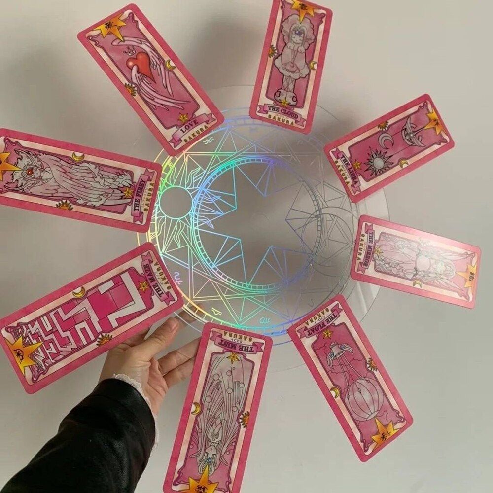 Disco Mágico Cartas Sakura + Cartas Clow - Imagen 3