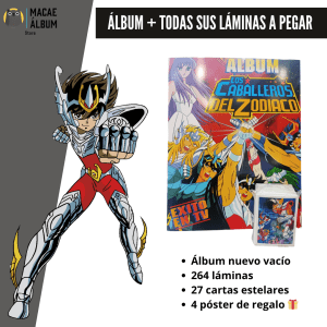 Álbum Los Caballeros del Zodiaco - Éxito de TV (rmst 95´)