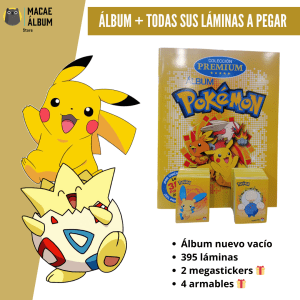 Álbum Pokémon Colección Premium (rmst 2006)