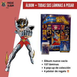 Álbum Los Caballeros del Zodiaco - Enciclopedia
