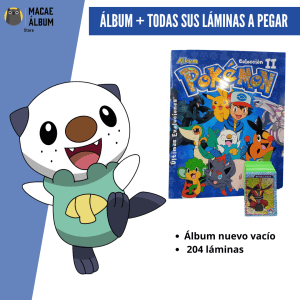 Álbum Pokémon Últimas Evoluciones Colección II
