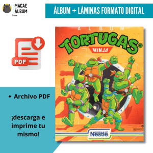 Álbum Digital Tortugas Ninja