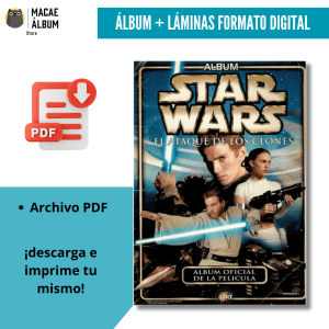 Álbum Digital Star Wars Episodio II