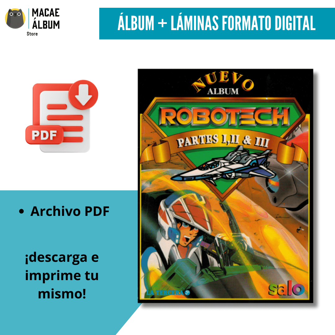 Álbum Digital Robotech 1994