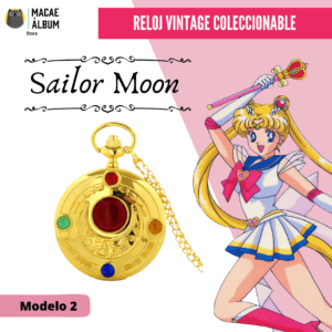 Reloj de bolsillo Vintage Sailor Moon (Modelo 2)