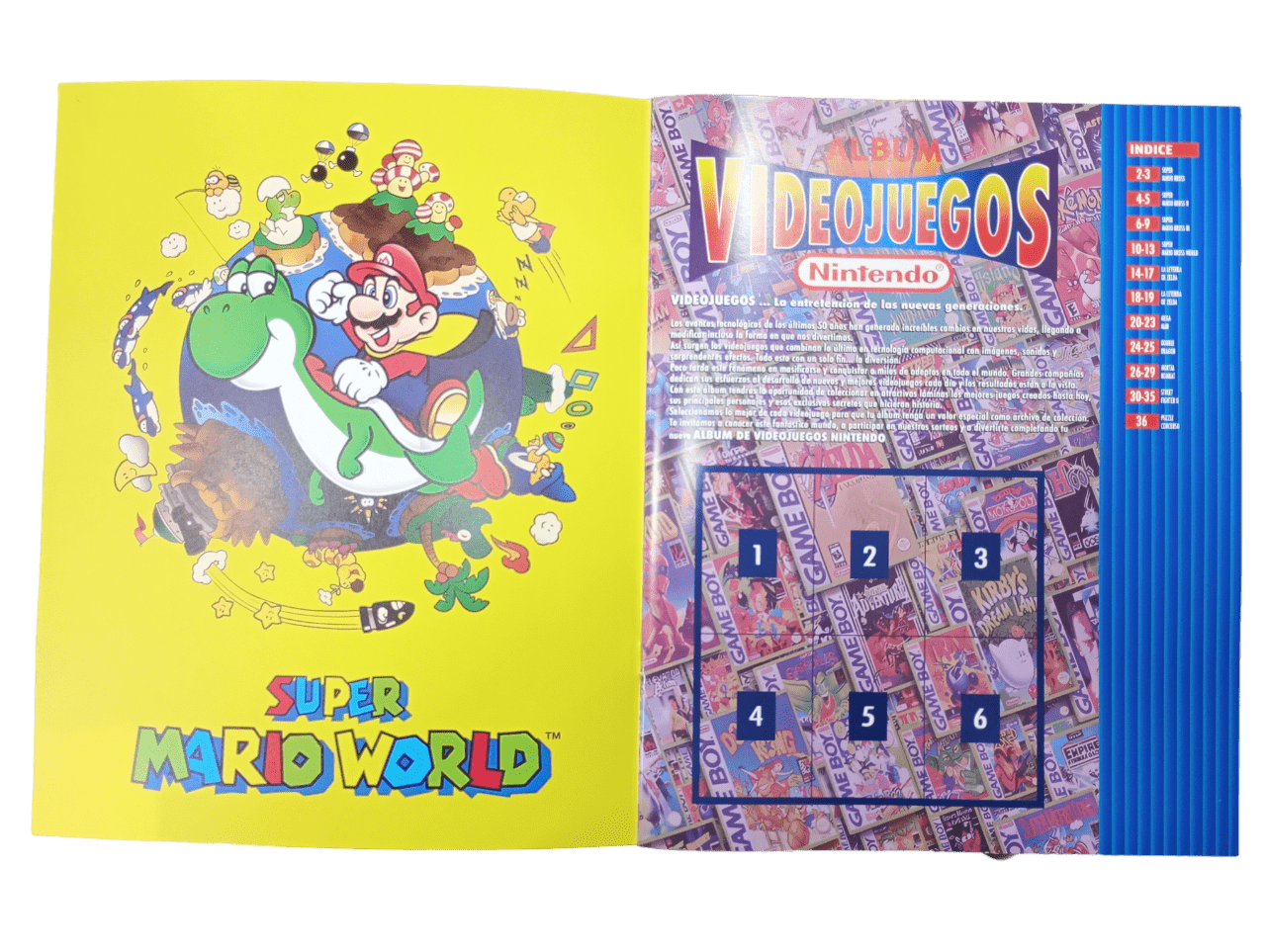 Álbum Videojuegos Nintendo (rmst 94') - Imagen 2