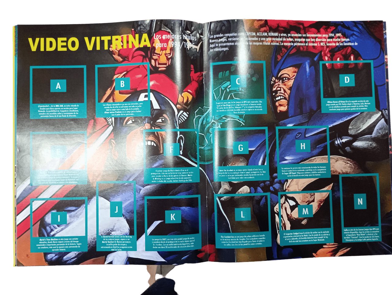 Álbum Videojuegos Nintendo (rmst 94') - Imagen 5