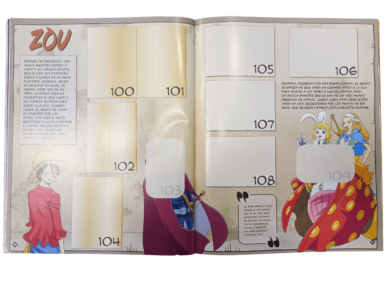 Álbum One Piece Panini - Imagen 4