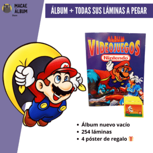 Álbum Videojuegos Nintendo (rmst 94')