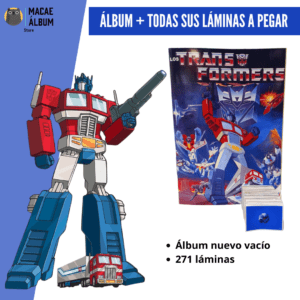 Álbum Transformers (rmst 86')