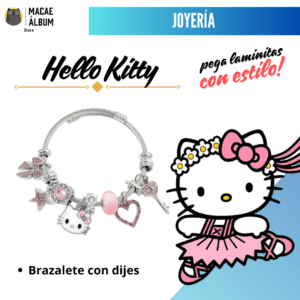 Brazalete Hello Kitty con Charms